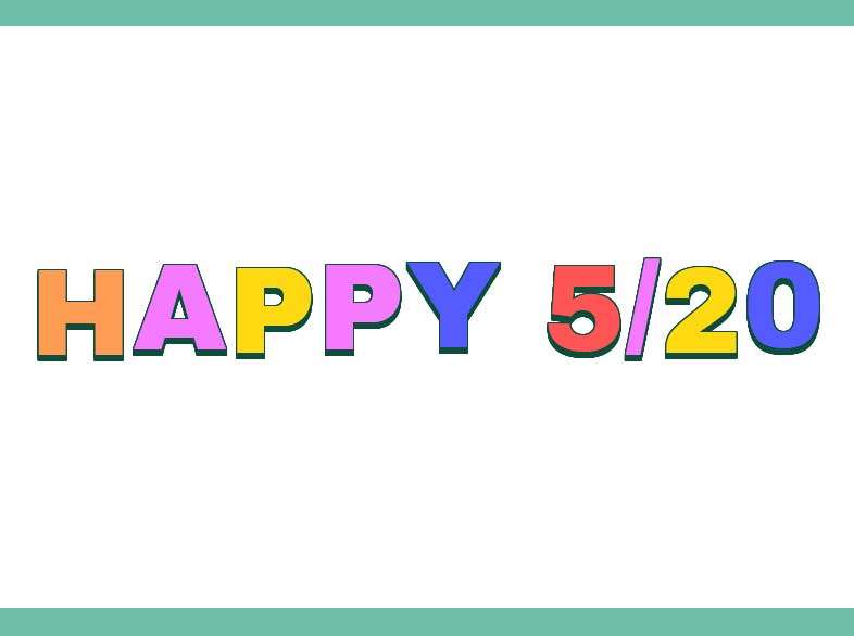 css3 keyframes 绘制彩色的节日庆祝文字动画