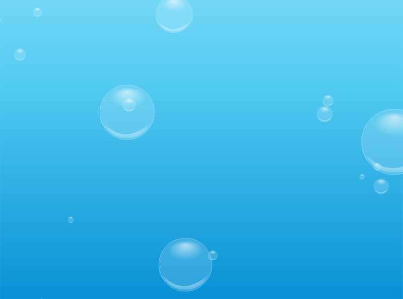 水底气泡背景动画特效