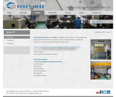 简单外贸公司html网站模板
