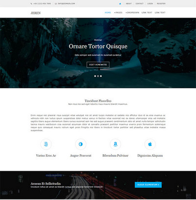 城市规划设计专业公司html静态网站模板